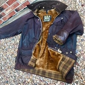Barbour Beaufort A190 Jacket Like New Large